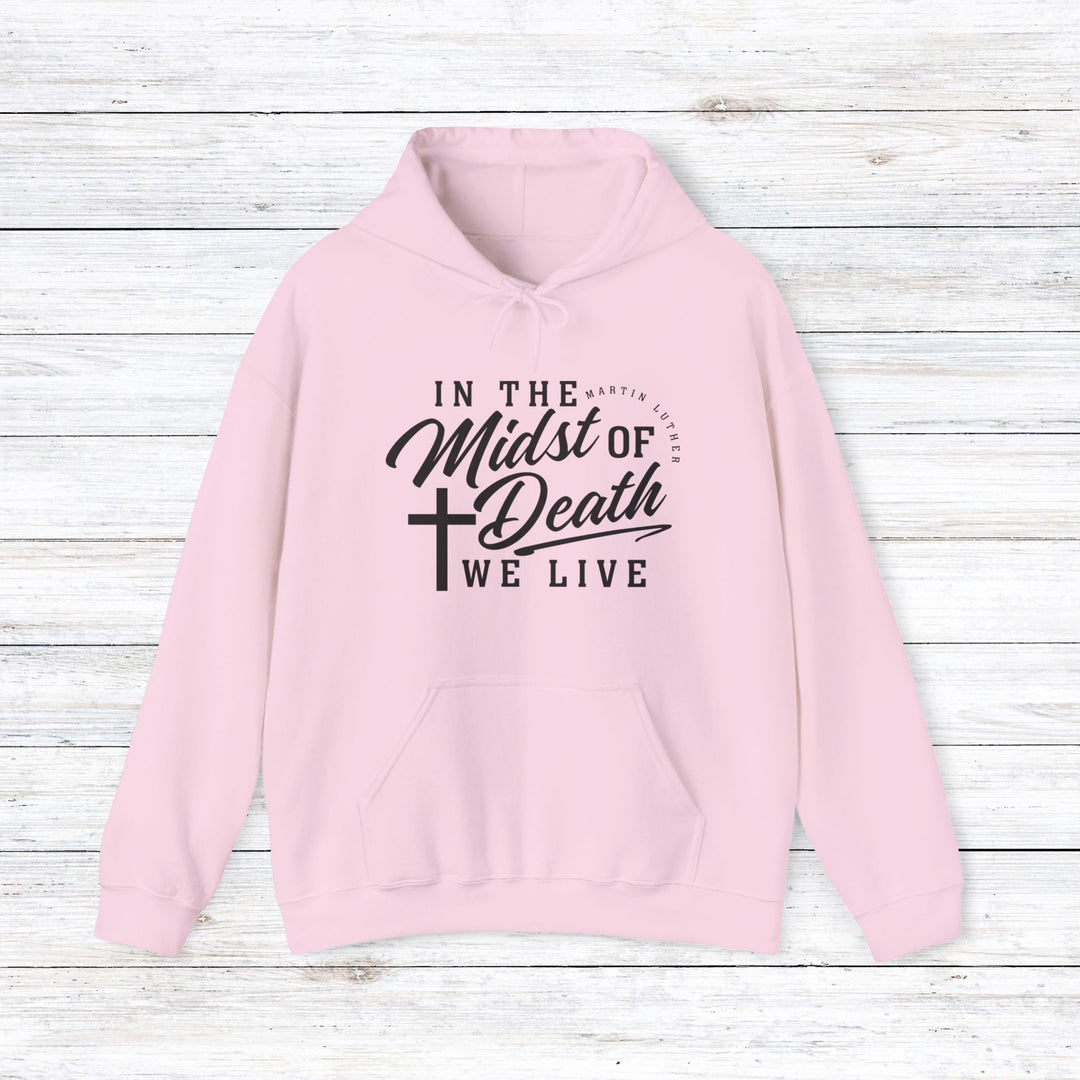 Midst of Death Luther Hoodie Hoodie Light Pink S 