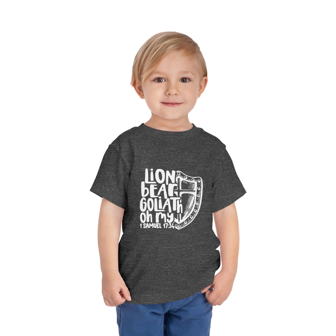 Lion Bear Goliath Oh My Toddler Tee Kids clothes   