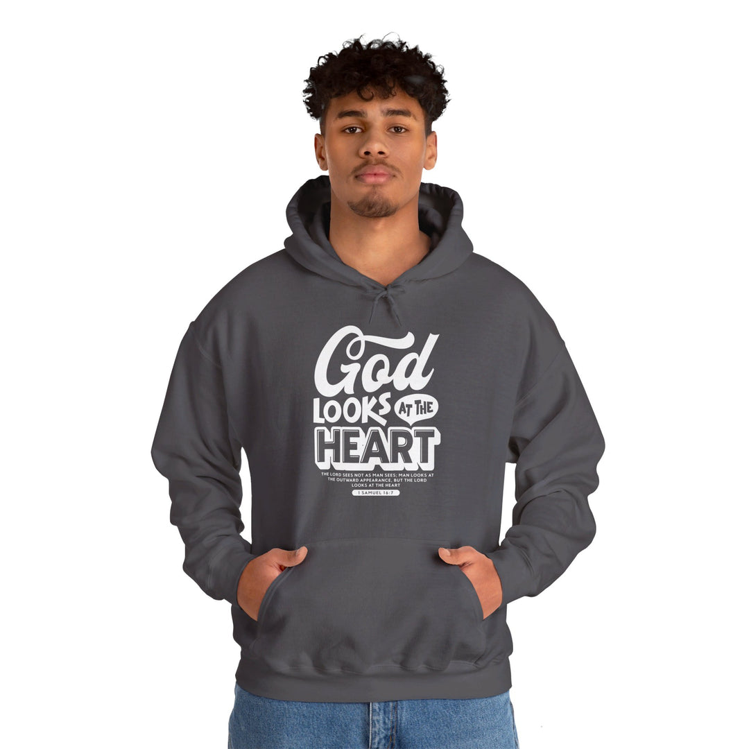 God Looks At Heart Hoodie Hoodie   