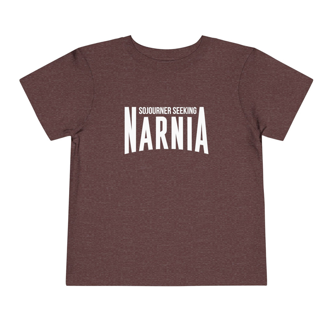 Sojourner Seeking Narnia Toddler Tee Kids clothes Heather Maroon 2T 