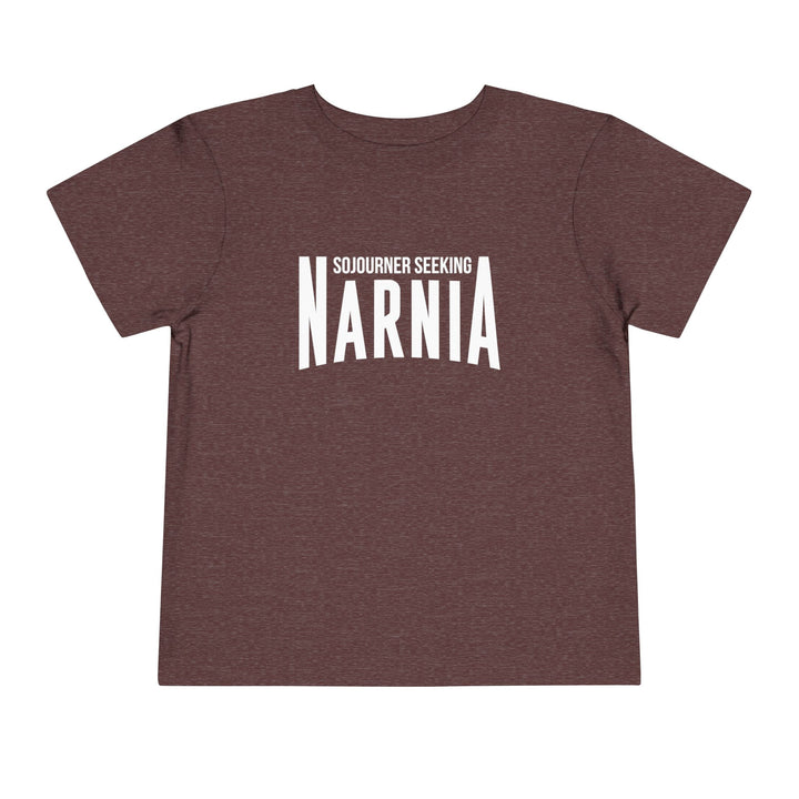 Sojourner Seeking Narnia Toddler Tee Kids clothes Heather Maroon 2T 