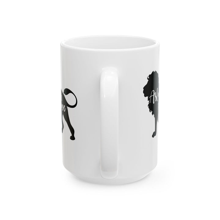 Christian Coffee Mug Aslan Is On The Move Ceramic Mug   