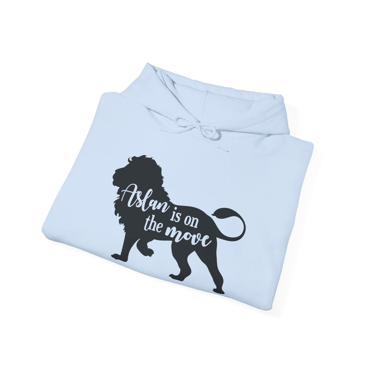 Aslan Is On The Move Hoodie Hoodie   