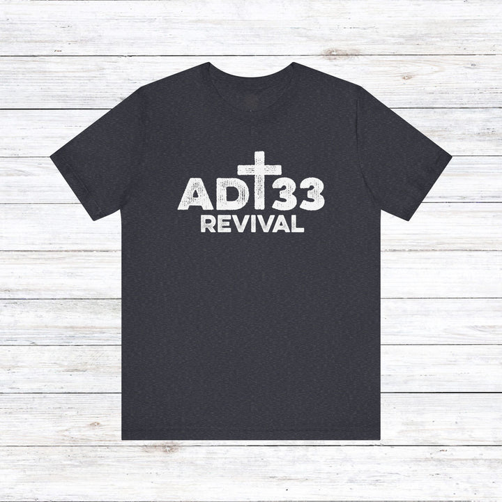 Revival Unisex T-Shirt T-Shirt Heather Navy S 