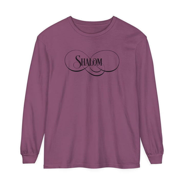 Shalom Long Sleeve Shirt Long-sleeve Berry S 