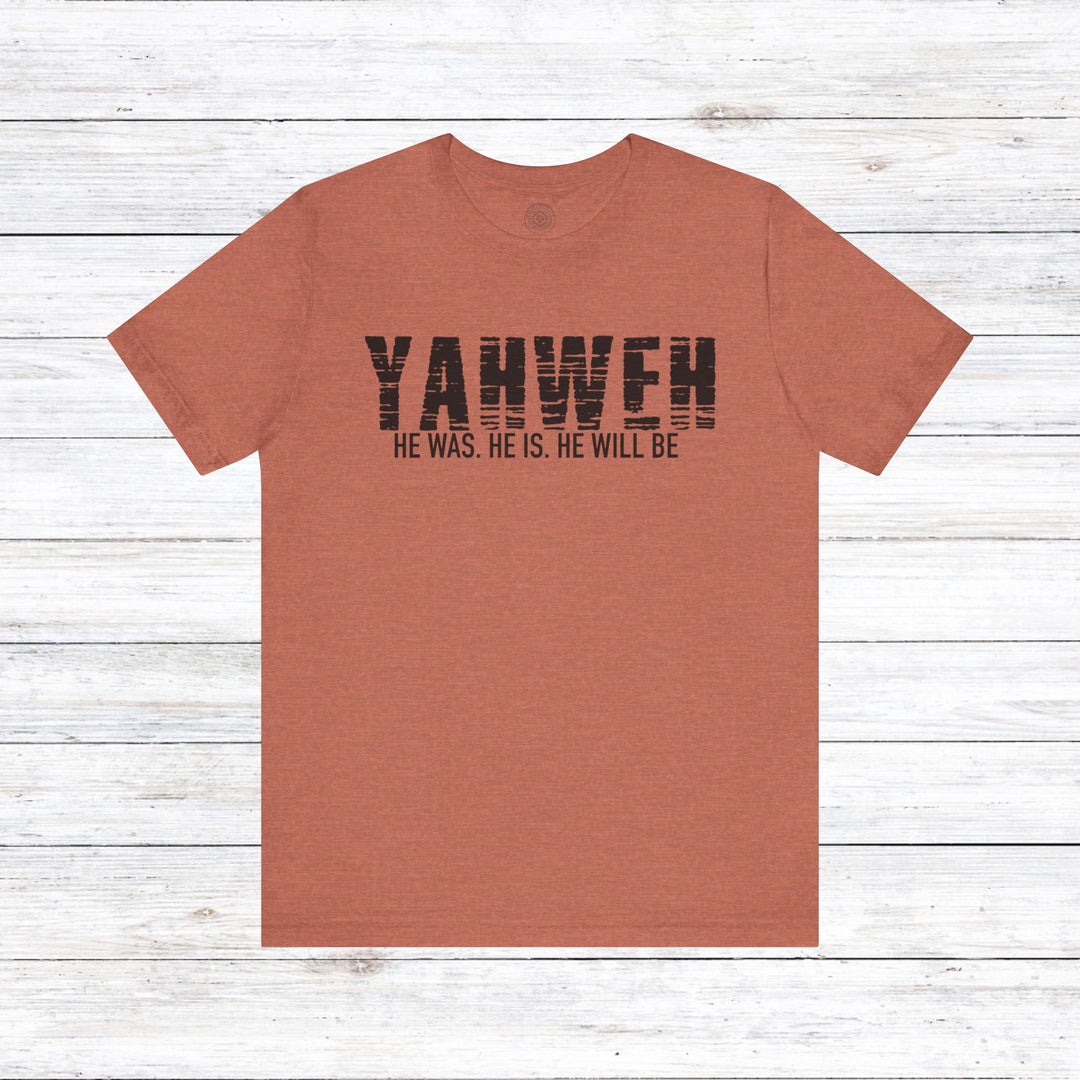 Yahweh Unisex T-Shirt T-Shirt Heather Clay S 