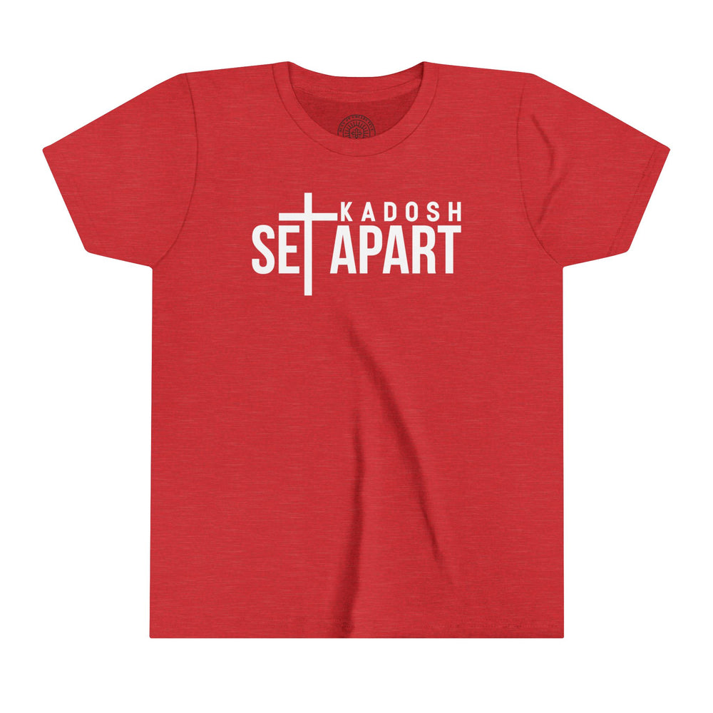 Set Apart Youth T-shirt Kids clothes Heather Red S 