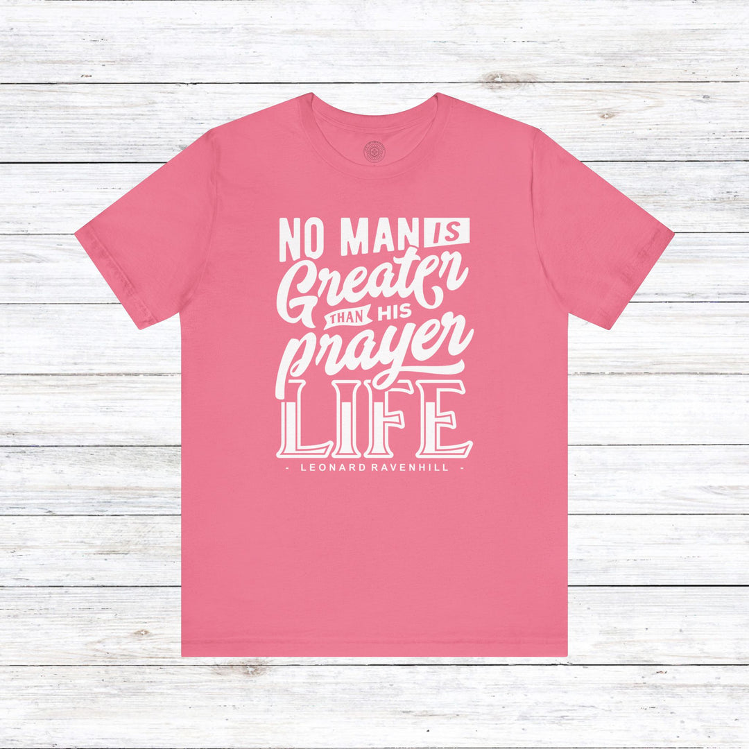 Prayer Life Unisex T-Shirt T-Shirt Charity Pink S 