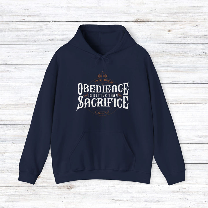 Obedience Is Better Hoodie Hoodie Navy S 