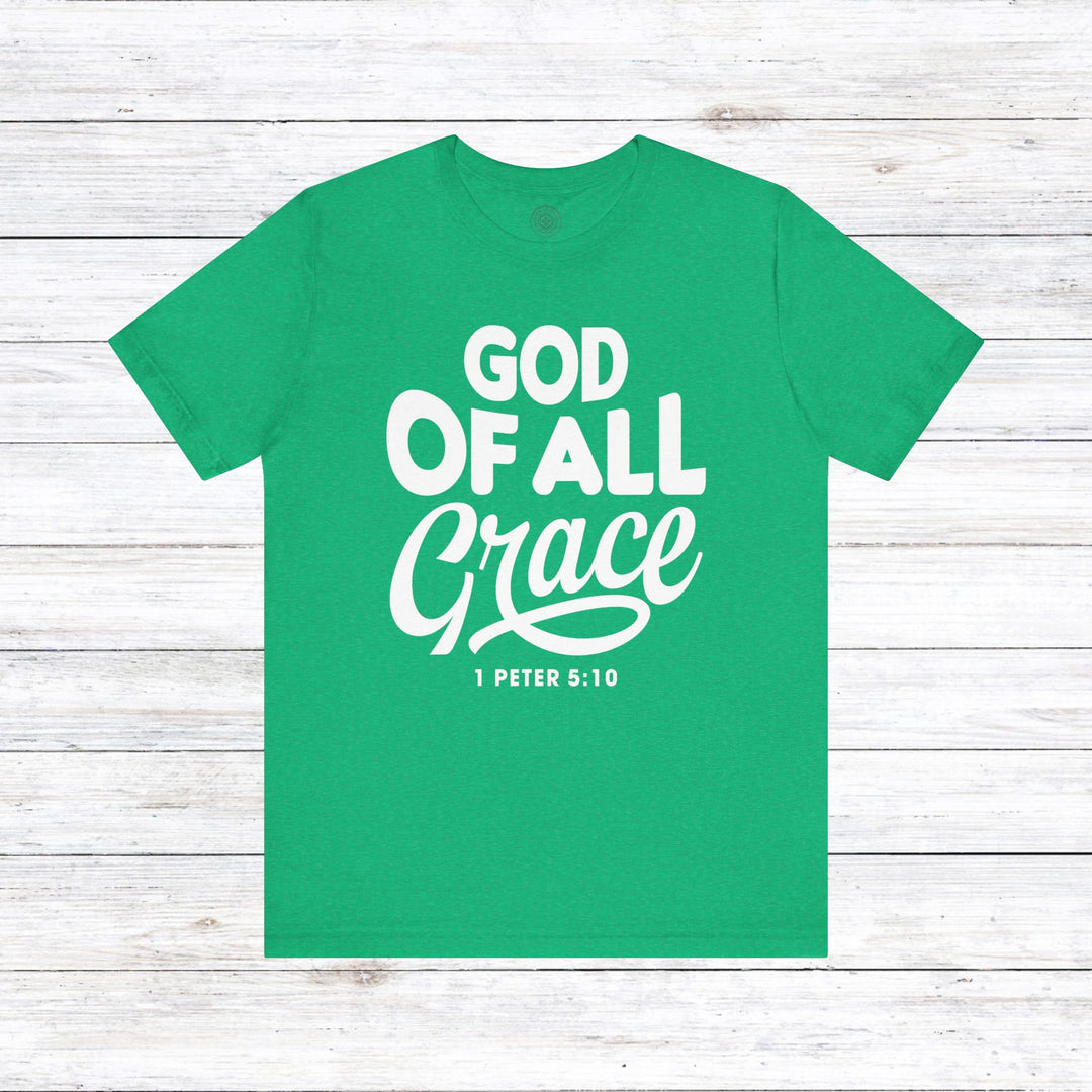 God of All Grace Unisex T-Shirt T-Shirt Heather Kelly S 