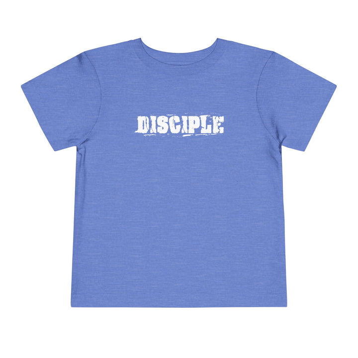 Disciple Toddler Tee Kids clothes Heather Columbia Blue 2T 