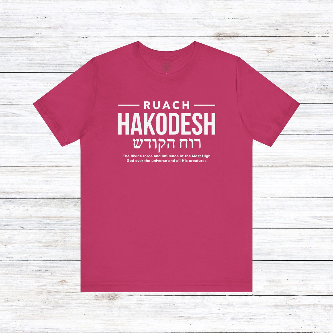 Ruach Hakodesh Divine Force Unisex T-Shirt T-Shirt Berry S 