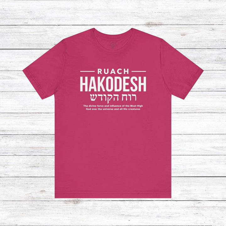 Ruach Hakodesh Divine Force Unisex T-Shirt T-Shirt Berry S 