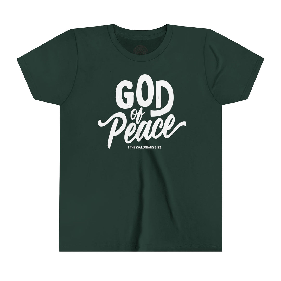 God of Peace Youth T-shirt Kids clothes Forest S 