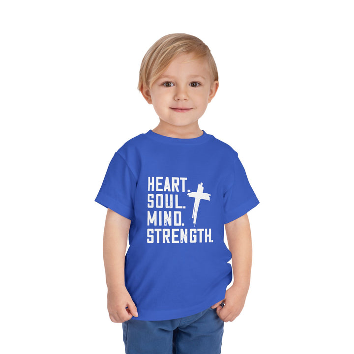 Heart Soul Mind Strength Toddler Tee Kids clothes   