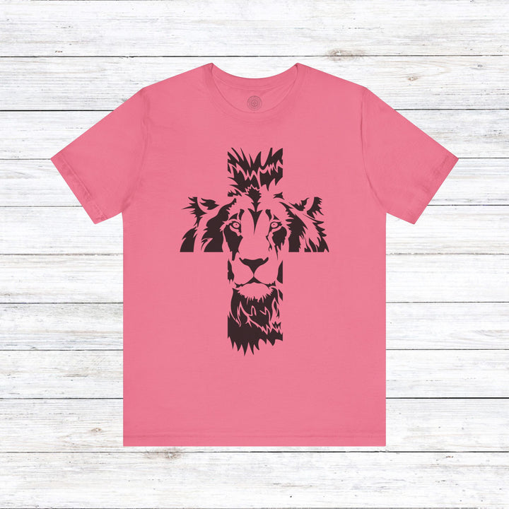 Aslan Cross Unisex T-Shirt T-Shirt Charity Pink S 