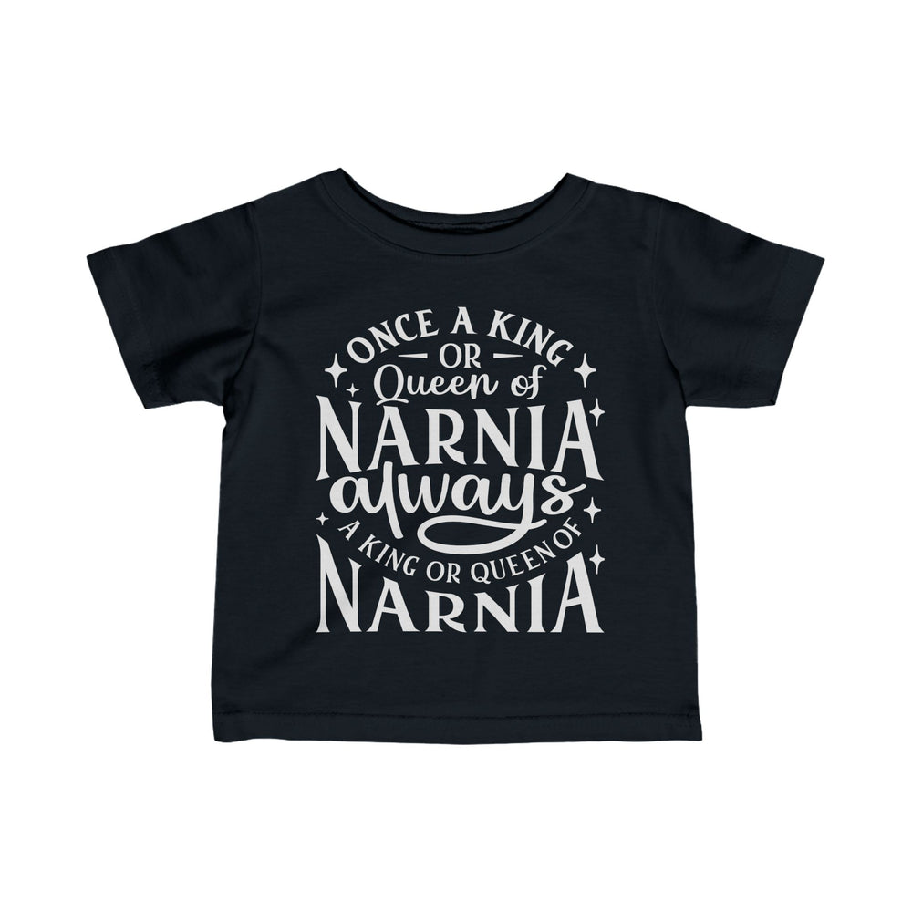 King or Queen of Narnia Baby Tee Kids clothes Black 6M 