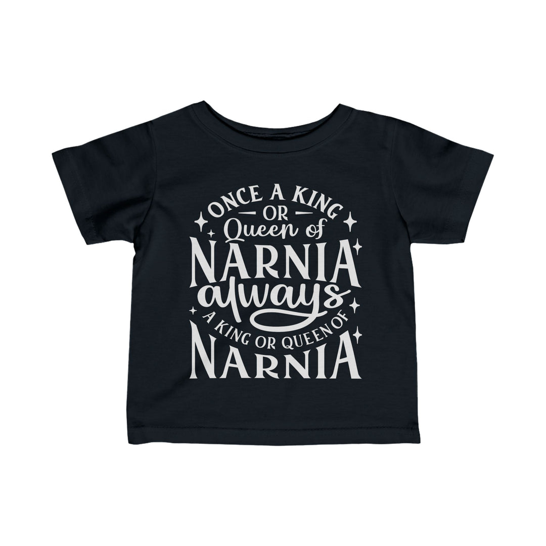 King or Queen of Narnia Baby Tee Kids clothes Black 6M 