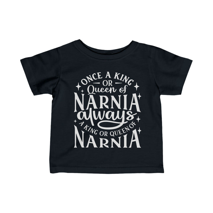 King or Queen of Narnia Baby Tee Kids clothes Black 6M 