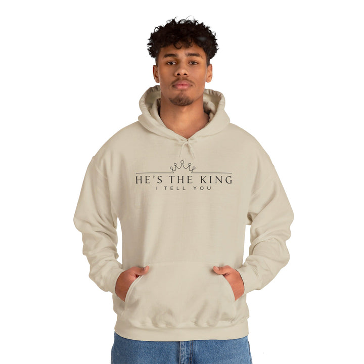 He's The King Hoodie Hoodie   