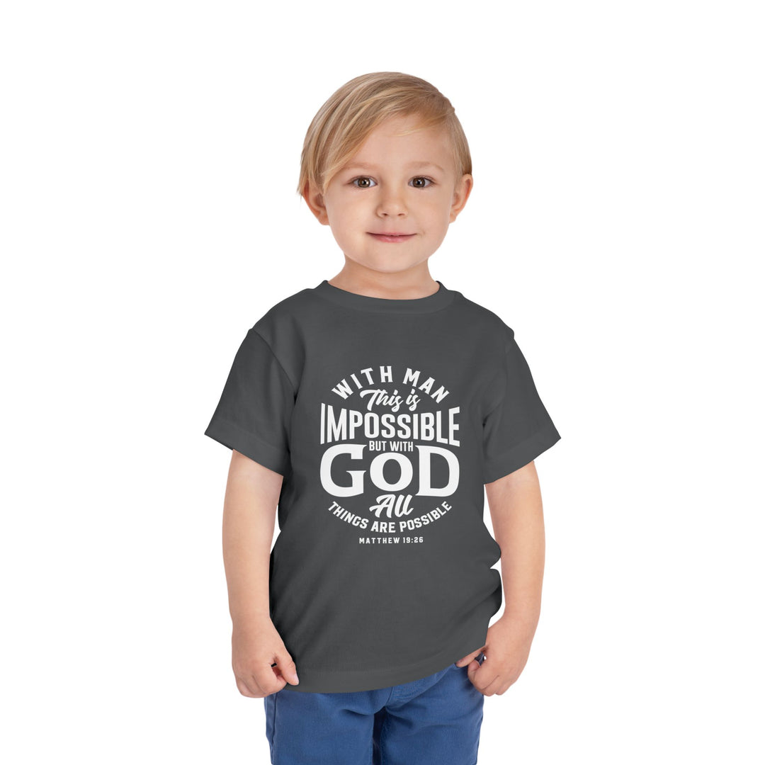 All Things Possible Toddler Tee Kids clothes   