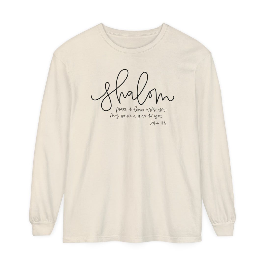 Shalom Long Sleeve Shirt Long-sleeve Ivory S 