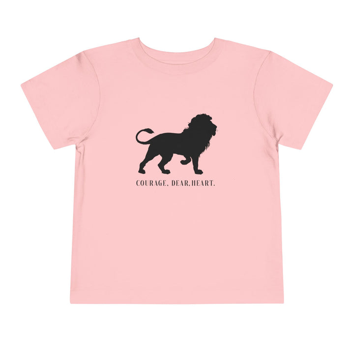 Courage Dear Heart Toddler Tee Kids clothes Pink 2T 