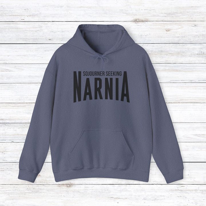 Sojourner Seeking Narnia Hoodie Hoodie Heather Navy S 