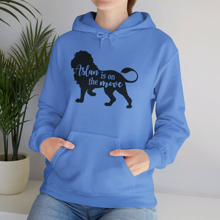 Aslan Is On The Move Hoodie Hoodie   