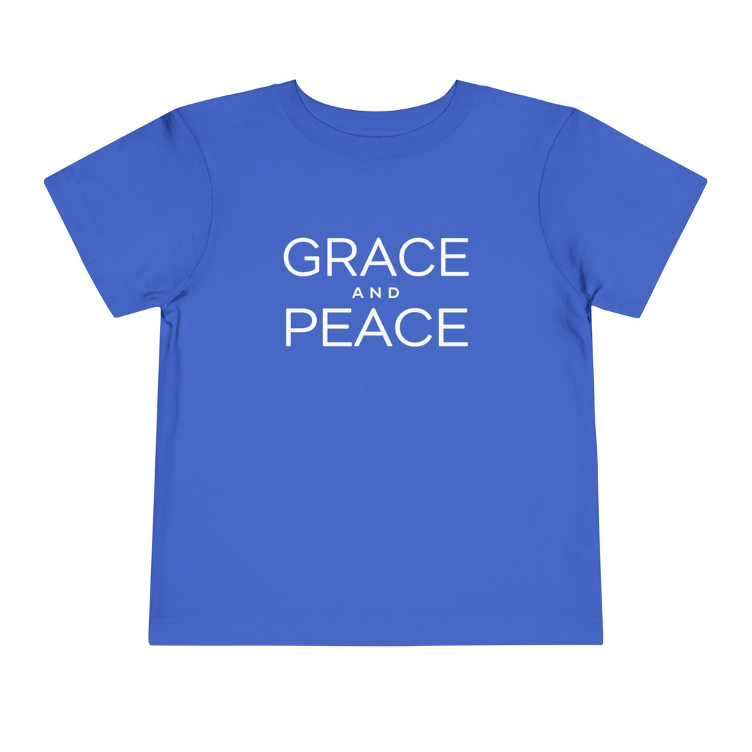 Grace and Peace Toddler Tee Kids clothes True Royal 2T 