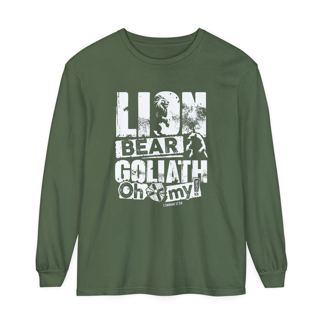 Lion Bear Goliath Long Sleeve Shirt Long-sleeve Hemp S 