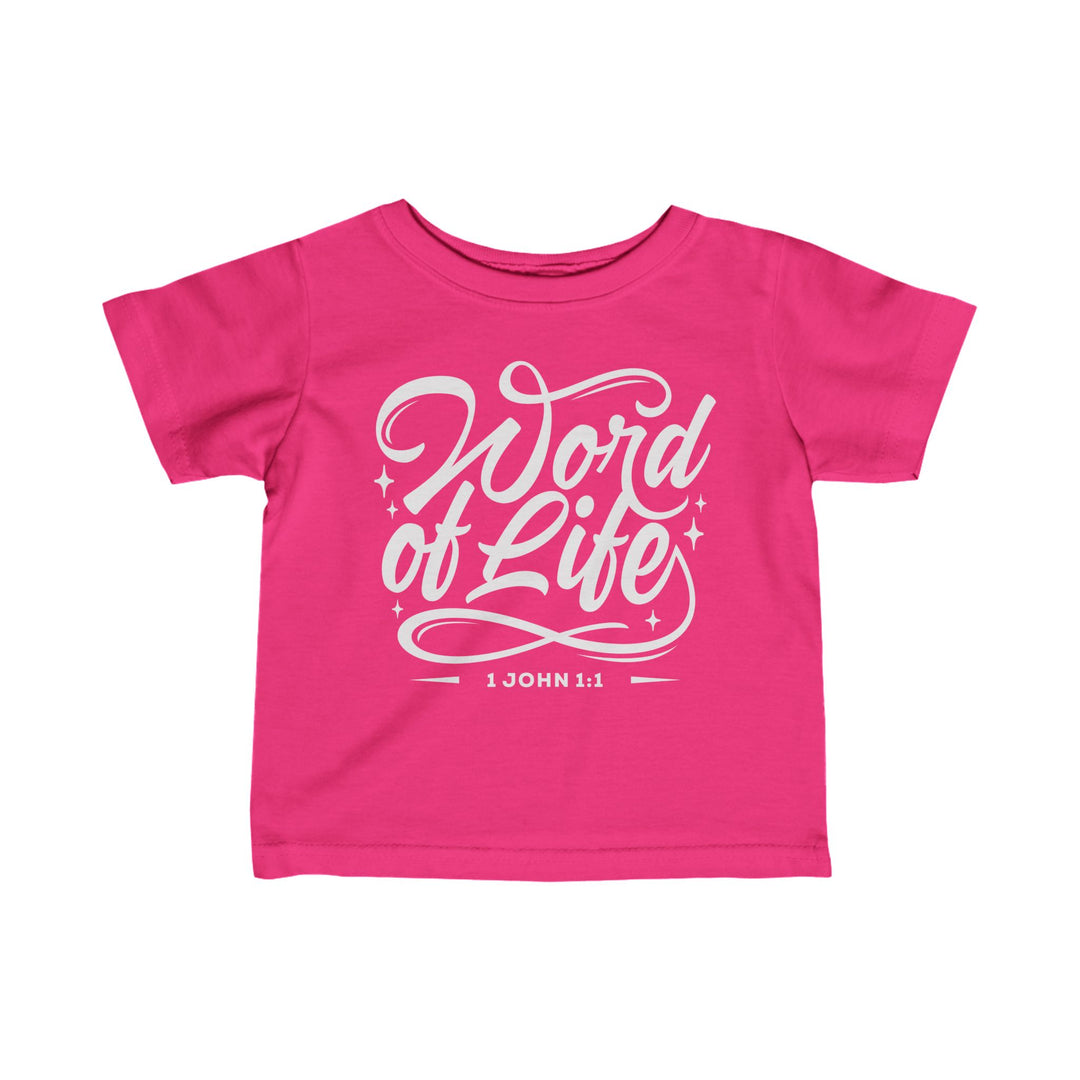 Word of Life Baby Tee Kids clothes Hot Pink 6M 