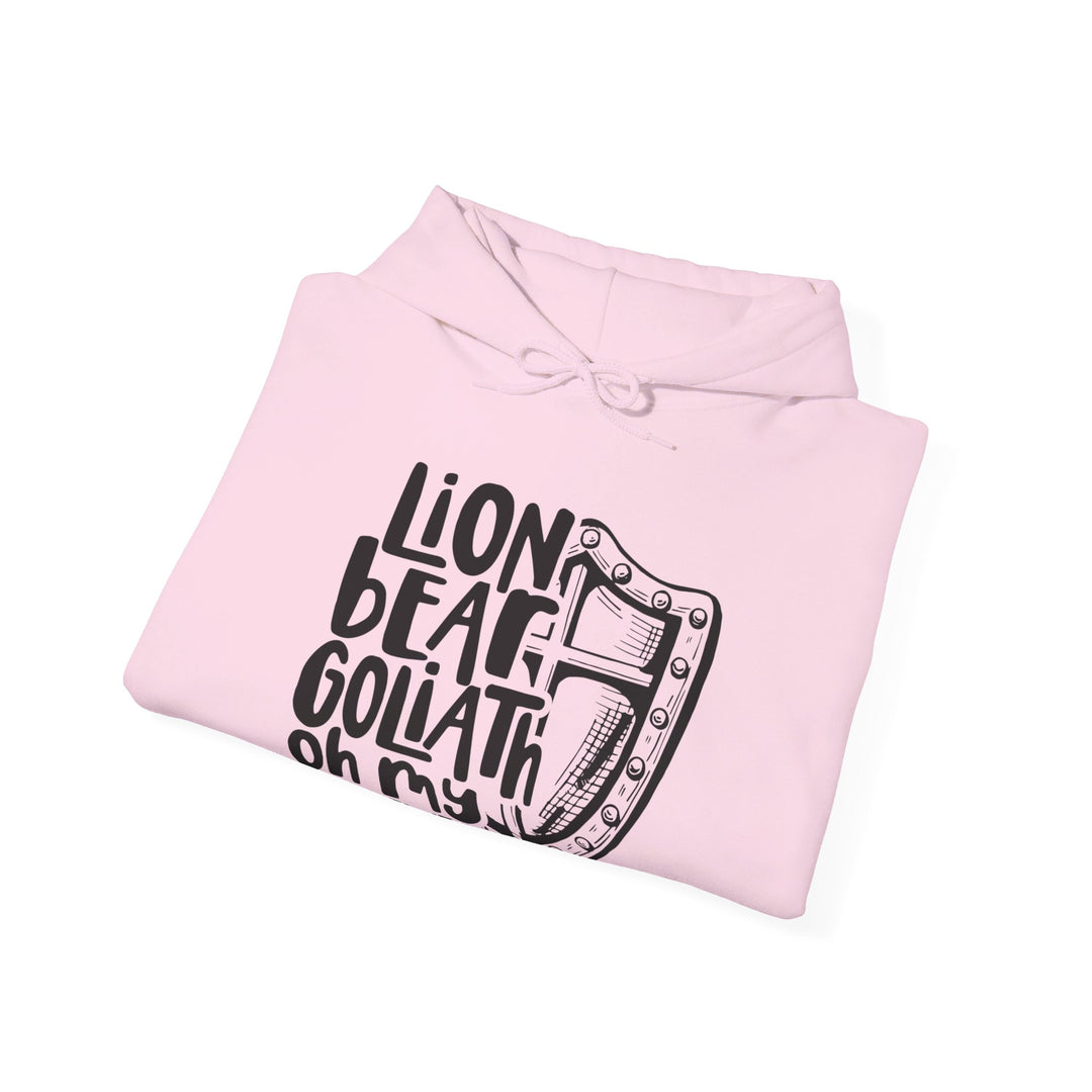 Lion, Bear, Goliath Oh My Hoodie Hoodie   