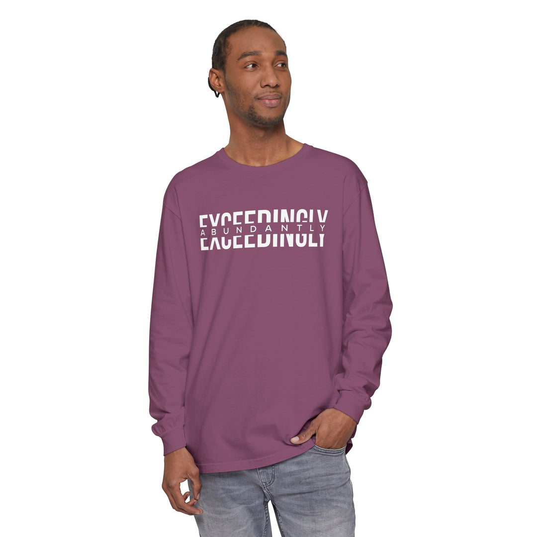 Exceedingly Abundantly Long Sleeve Shirt Long-sleeve   