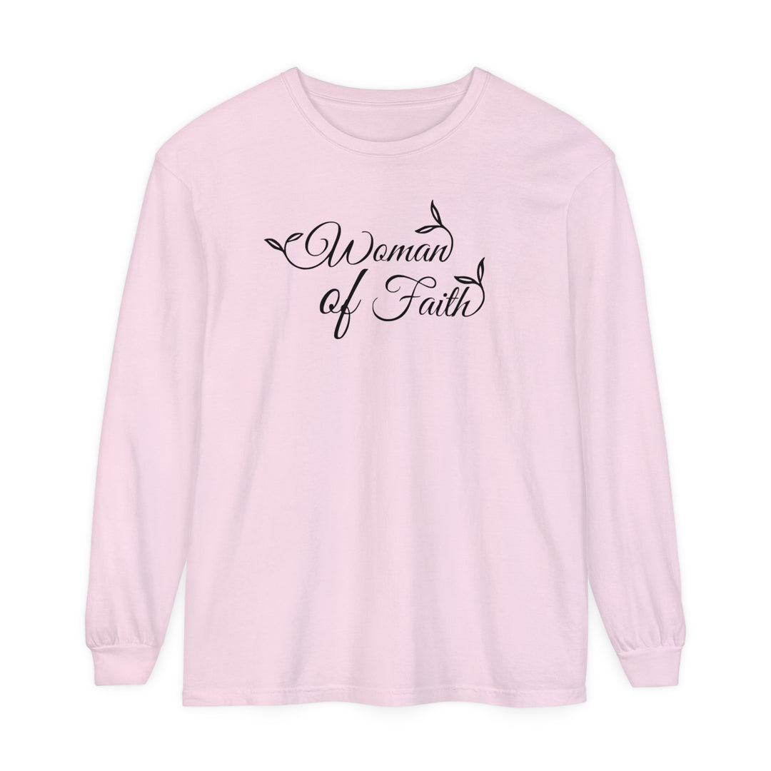 Woman of Faith Long Sleeve Shirt Long-sleeve Blossom S 