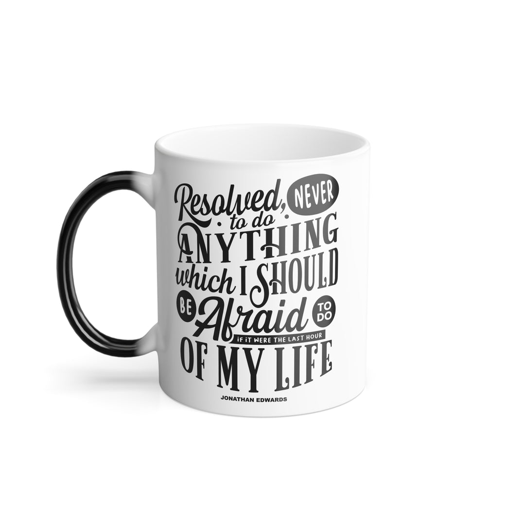 Christian Coffee Mug Last Hour Color Morphing Mug 11oz  