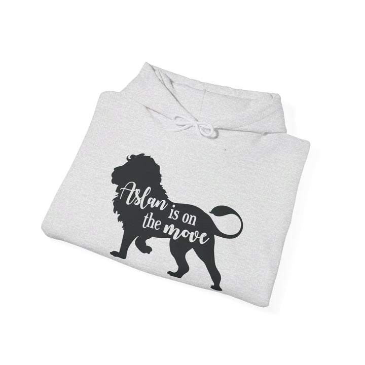 Aslan Is On The Move Hoodie Hoodie   