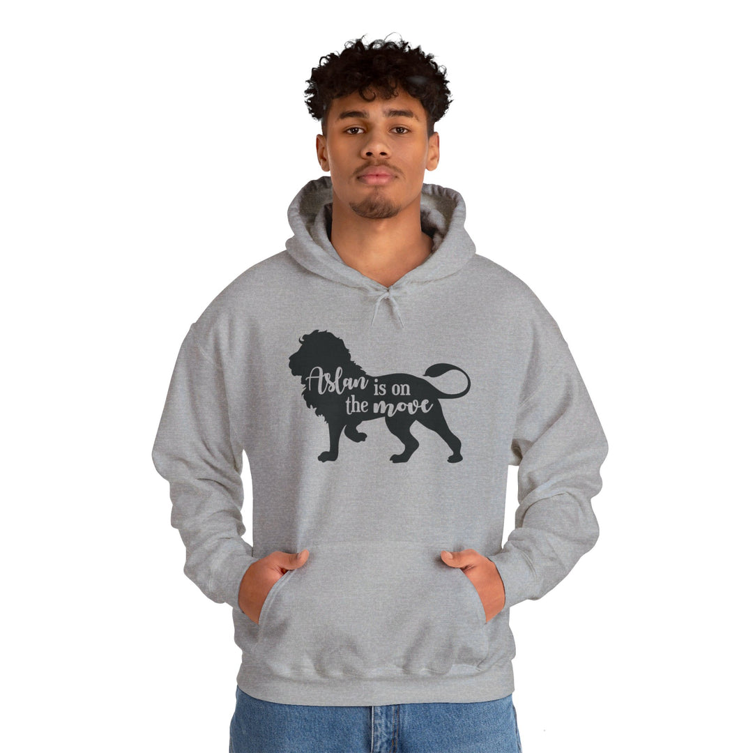 Aslan Is On The Move Hoodie Hoodie   