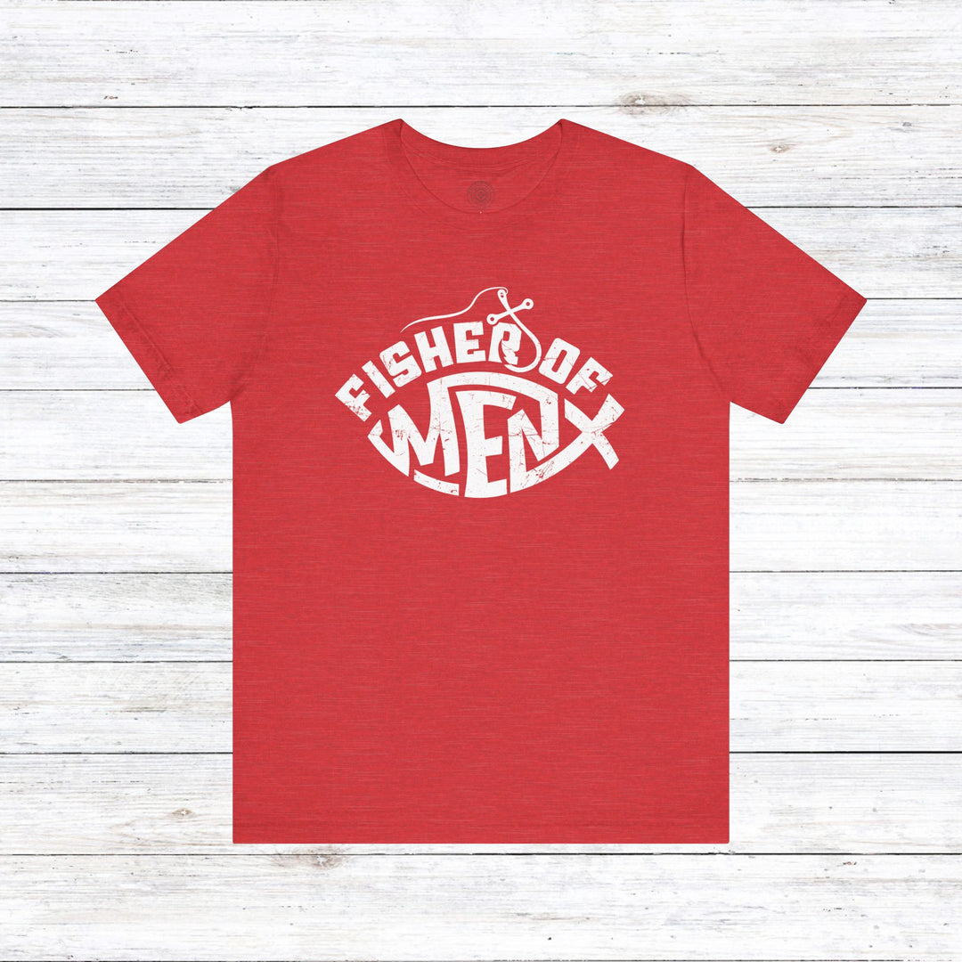 Fisher of Men Unisex T-Shirt T-Shirt Heather Red S 