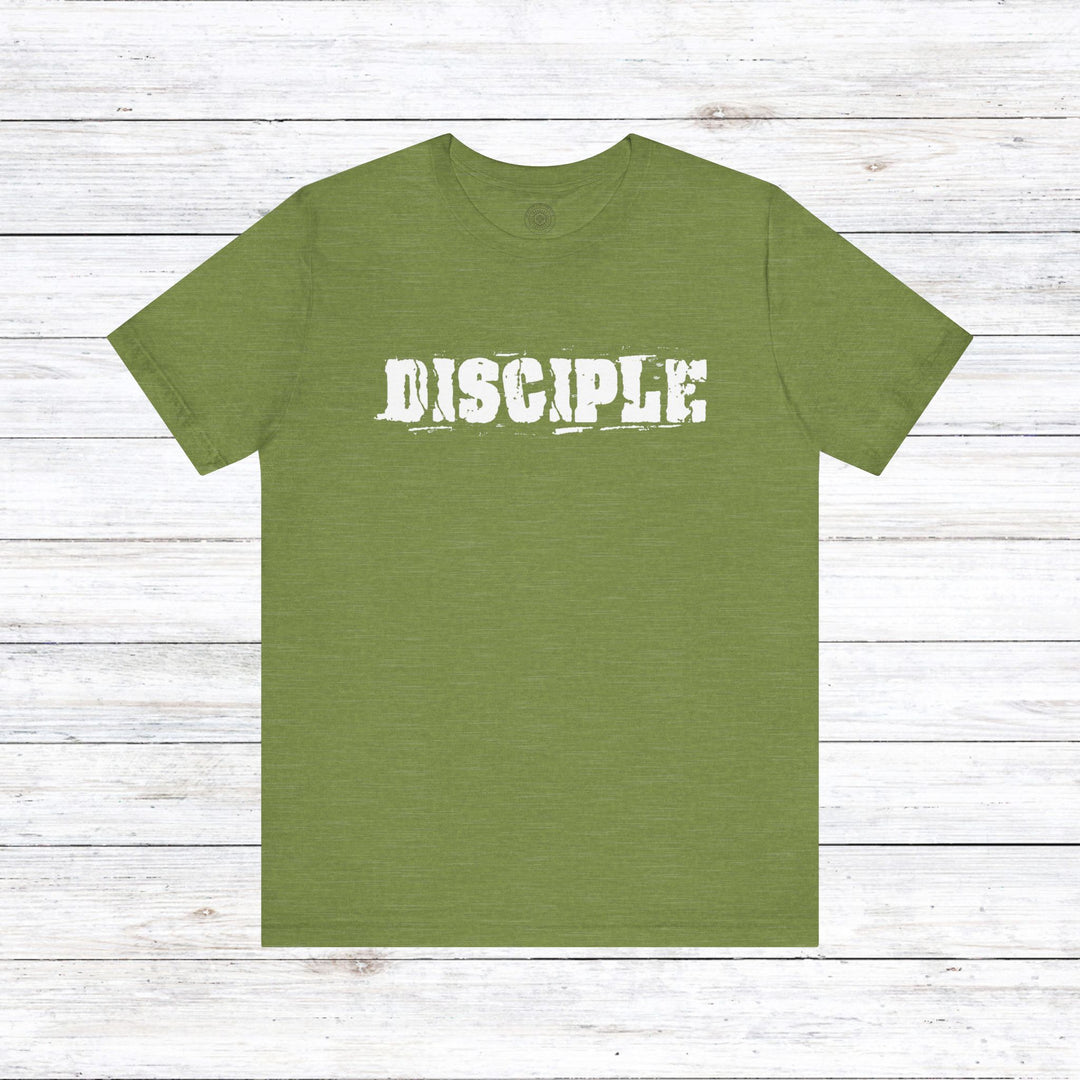 Disciple Unisex T-Shirt T-Shirt Heather Green S 