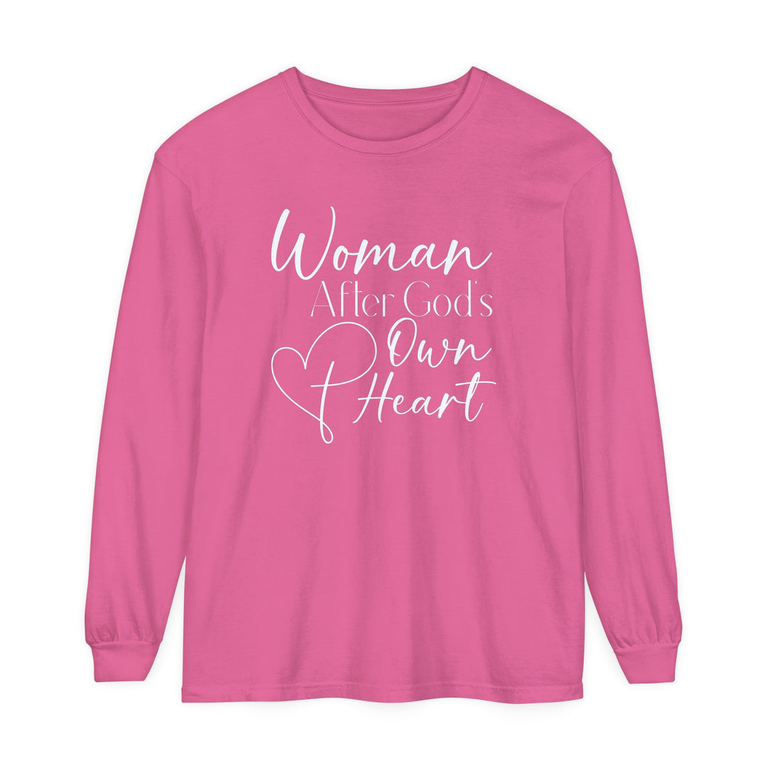 Woman After God Long Sleeve Shirt Long-sleeve Crunchberry S 