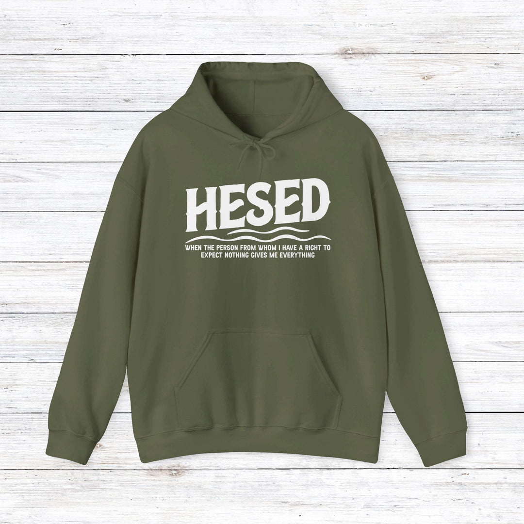 Hesed Everything Hoodie Hoodie Military Green S 