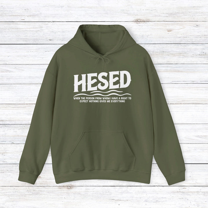 Hesed Everything Hoodie Hoodie Military Green S 