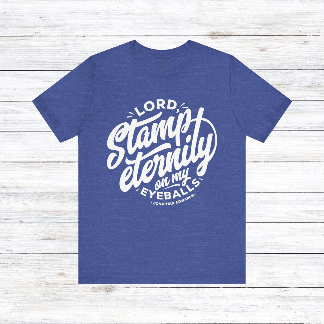 Stamp Eternity Unisex T-Shirt T-Shirt Heather True Royal S 