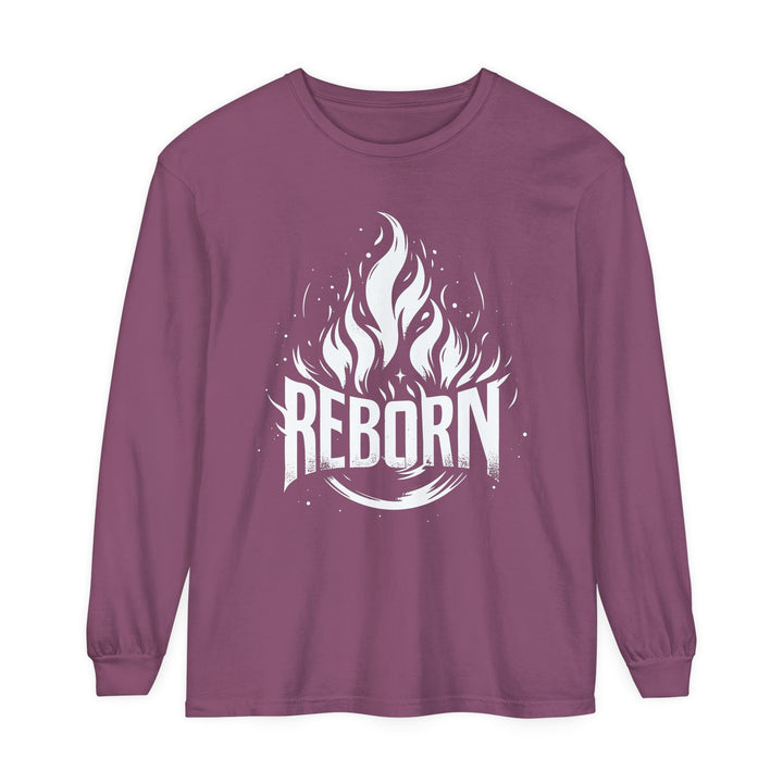 Reborn Long Sleeve Shirt Long-sleeve Berry S 