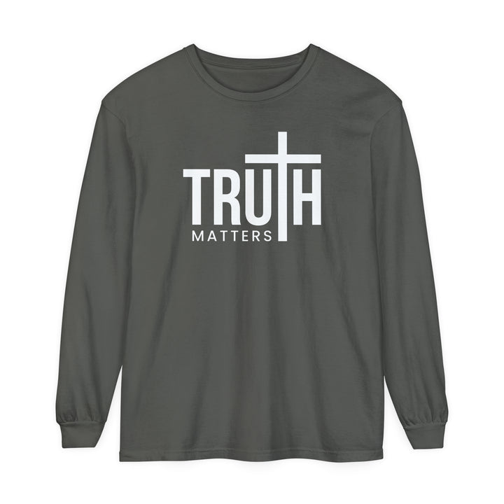 Truth Matters Long Sleeve Shirt Long-sleeve Pepper S 