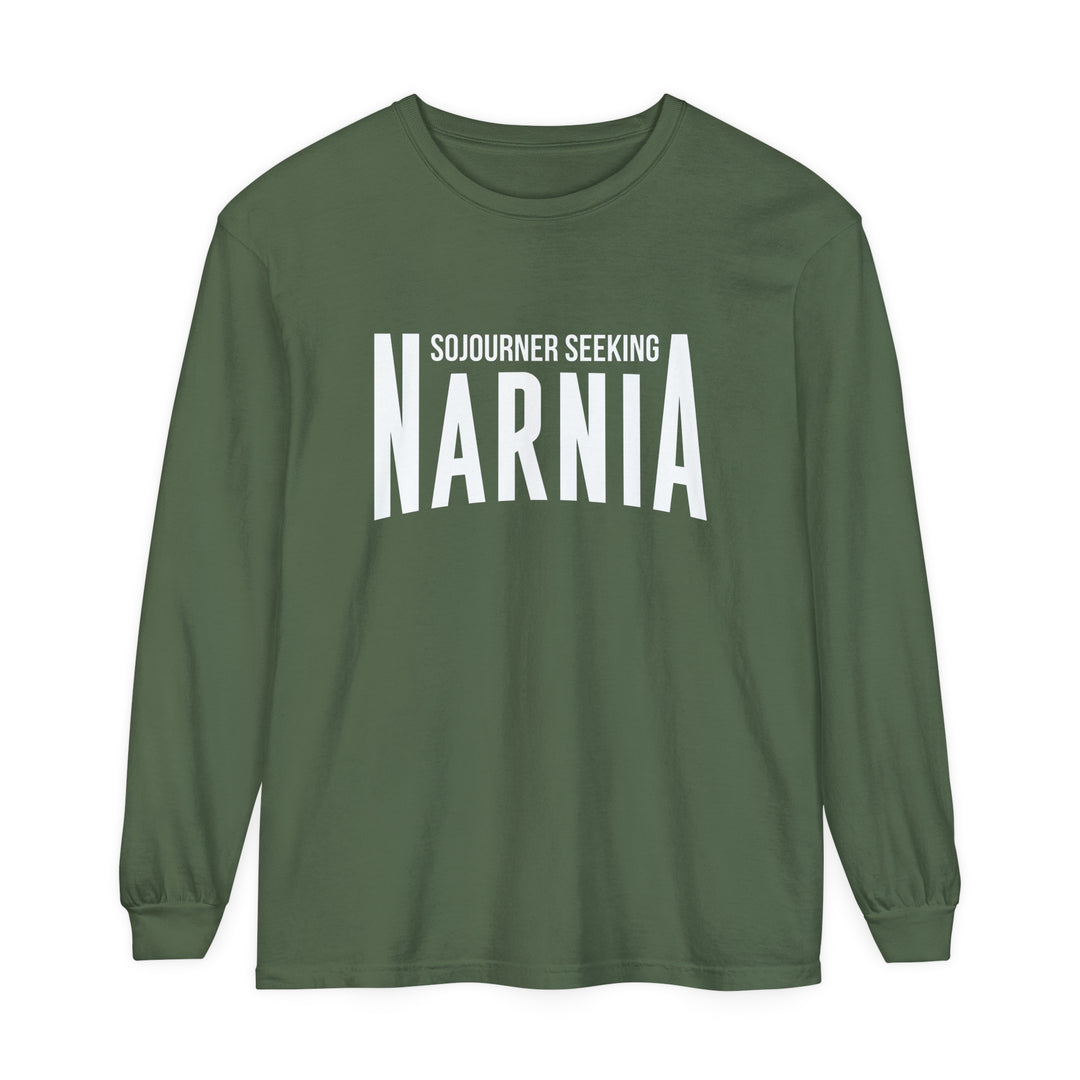 Sojourner Seeking Narnia Long Sleeve Shirt Long-sleeve Hemp S 