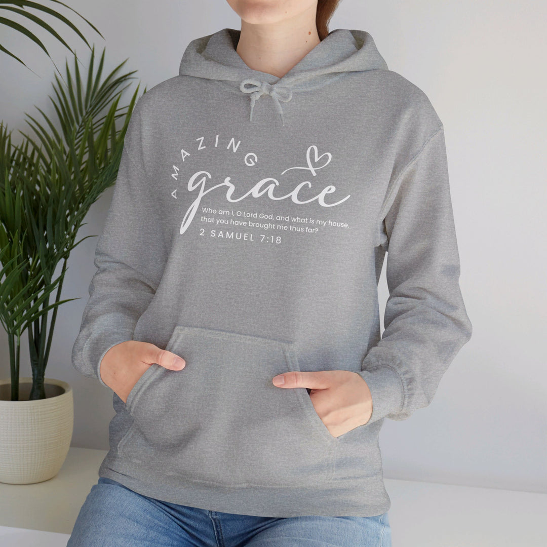 Amazing Grace Heart Hoodie Hoodie   