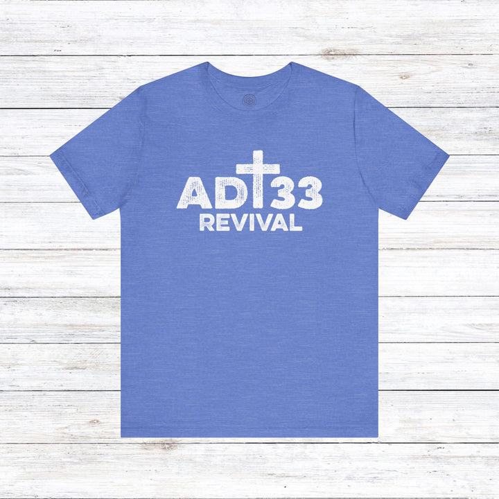 Revival Unisex T-Shirt T-Shirt Heather Columbia Blue S 