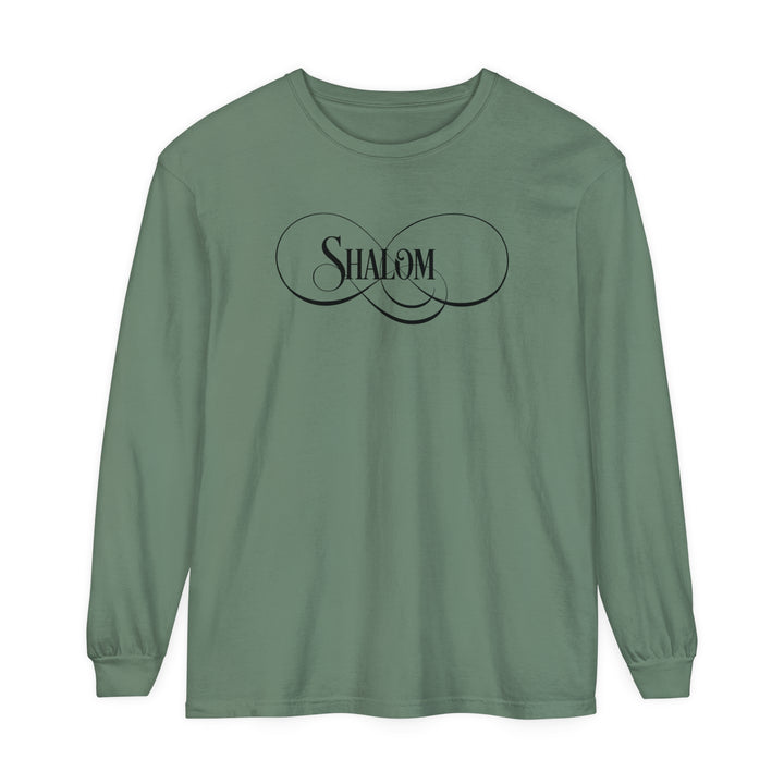 Shalom Long Sleeve Shirt Long-sleeve Light Green S 